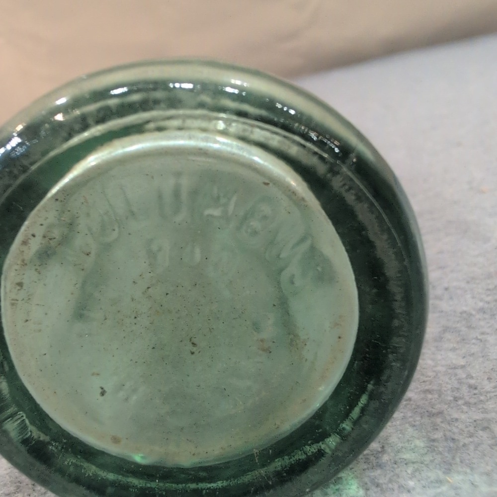 Vintage Coca-Cola 6.5oz Glass Bottle Columbus GA White ACL Label Hobbleskirt - Picture 4 of 4